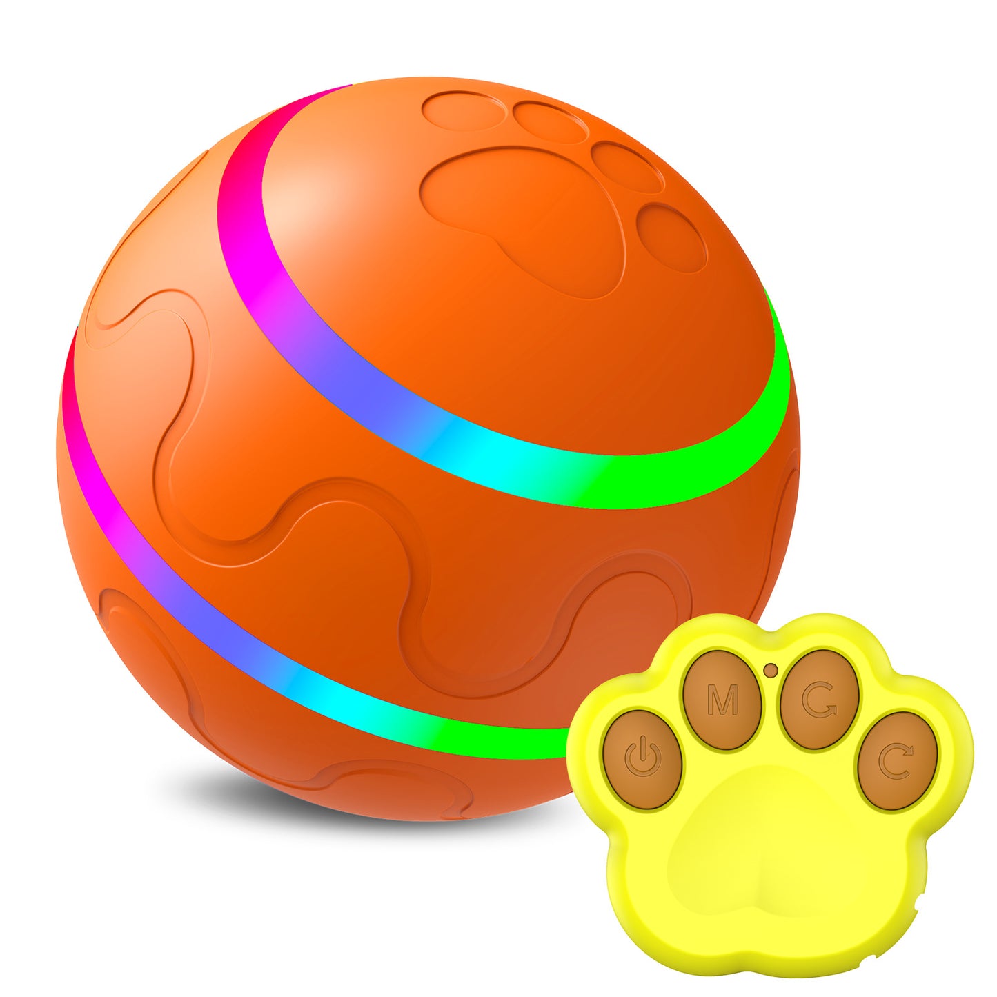 Automatic Interactive Dog LED Wicked Ball Toy